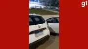 Motorista é agredida por 'flanelinha' após recusar pagamento por vaga pública em Cuiabá