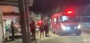 Mulher agride companheiro com garrafa e faca em Barra Mansa, no Rio de Janeiro