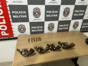 Operações da PM em João Pessoa resultam em prisões e apreensão de armas e munições