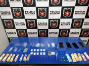 Operação da PM em Pirapora apreende drogas e prende seis homens por tráfico