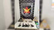 Operação em Araguari apreende armas e prende sete; grupo monitorava polícia via câmeras