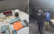 Operação em Búzios prende dois por tráfico e apreende R$ 35 mil e drogas
