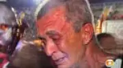 Paulo Barros chora ao desfilar na Viradouro após ficar sem escola no Carnaval