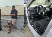 PM é preso pela terceira vez com carro roubado em São José de Ribamar, no Maranhão