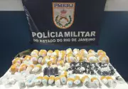 Polícia apreende mais de 8 kg de drogas em imóvel usado como depósito pelo tráfico em Paraty
