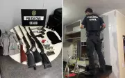 Polícia Civil apreende armas e farda em operação contra intolerância religiosa em Aparecida de Goiânia