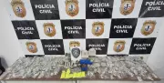 Polícia Civil do Maranhão desarticula depósito de drogas e prende suspeito em São Luís