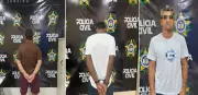 Polícia Civil prende três suspeitos de roubos na Região dos Lagos do Rio