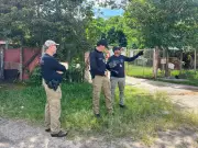 Polícia escava mata em Jacareí após drone detectar possível ossada de mulher desaparecida há três anos