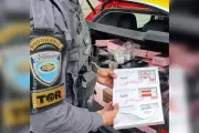 Polícia Rodoviária prende dupla por contrabando de medicamentos e perfumes em Quadra (SP)