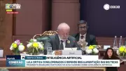 Presidente Lula discute regulamentação global da IA em plenária na Índia