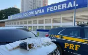 PRF apreende 19 kg de drogas em carro na Fernão Dias, em Cambuí (MG)