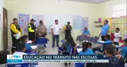 Projeto educa crianças sobre segurança no trânsito em Santarém