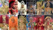 Rainhas de Bateria do Grupo Especial brilham na Sapucaí em 2026 com estreias e veteranias