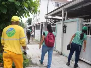 Santos elimina mais de 300 focos do Aedes aegypti em mutirões contra dengue