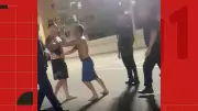 Soldado da PM é preso após agredir colega e ameaçar policiais em supermercado de Vitória