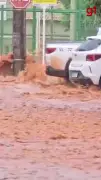 Temporal com granizo marca Quarta-feira de Cinzas em Campo Grande, MS