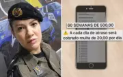 Tenente da PM de Goiás alega ter sofrido golpe de manicure que a denunciou por agiotagem
