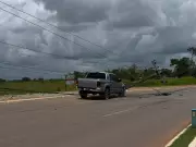 Teste drive termina em acidente grave: motociclista ferido e falta de energia em Rio Branco