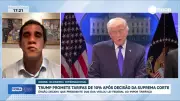 Trump desafia Suprema Corte dos EUA com novas tarifas globais de 10%