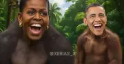 Trump publica vídeo com teoria conspiratória que retrata Obamas como macacos