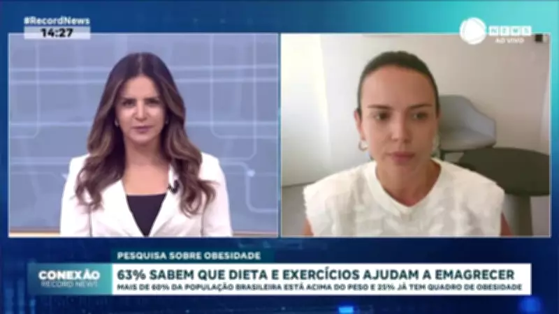 63% dos brasileiros acreditam que dieta e exercícios são suficientes para emagrecer
