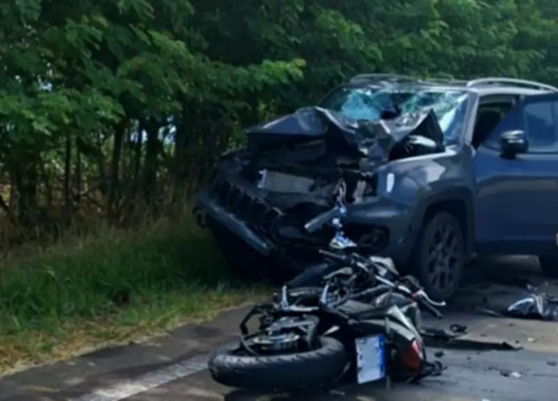 Acidente fatal em São Pedro: jovem de 20 anos morre e adolescente de 14 fica gravemente ferida