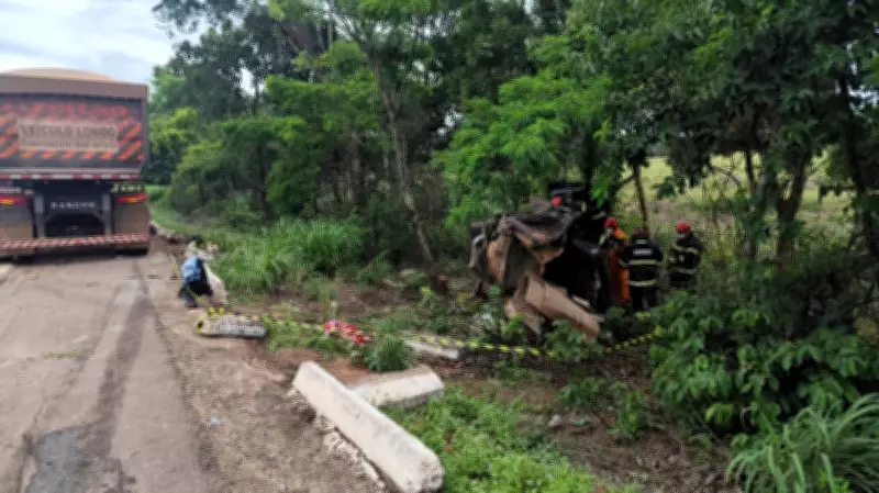 Acidente fatal na BR-153 em Colinas do Tocantins deixa um morto e três feridos