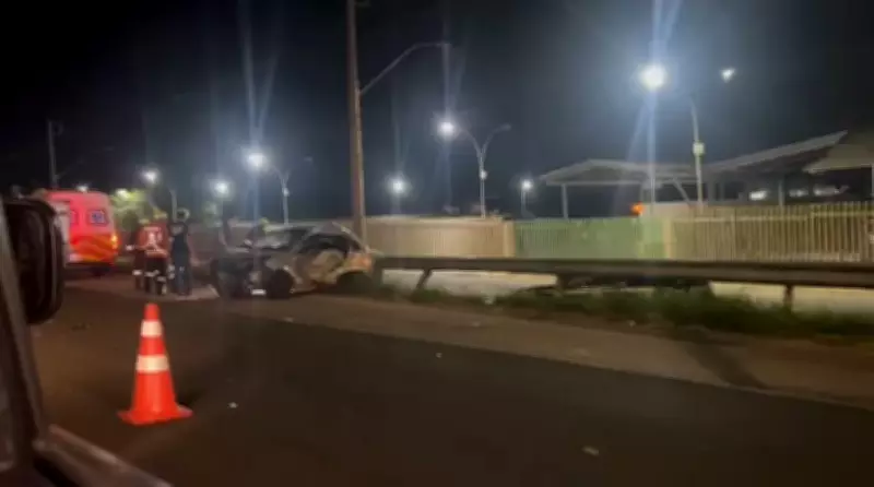 Acidente fatal na BR-290 próximo à Arena do Grêmio mata motorista de 68 anos em Porto Alegre