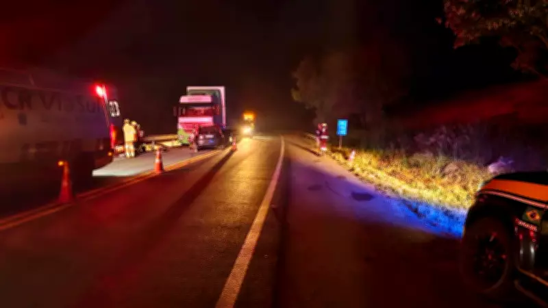 Acidente fatal na BR-386 em Soledade deixa duas vítimas e três feridos graves