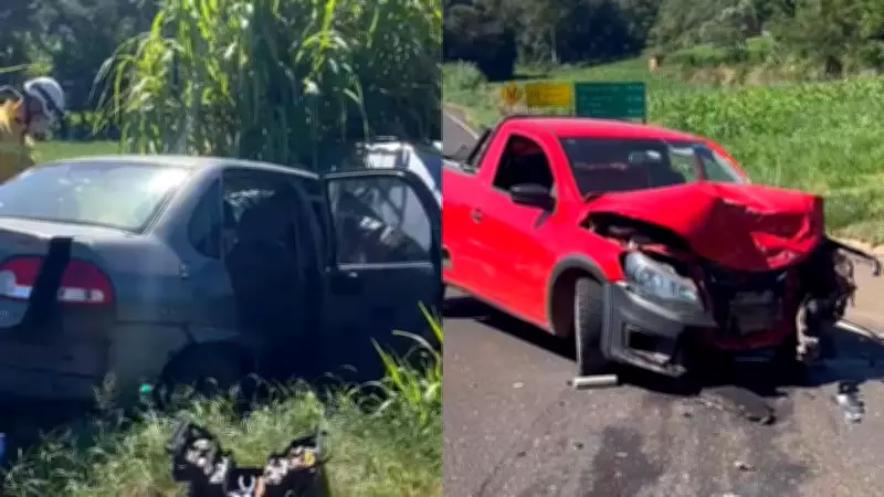 Acidente fatal na SC-157: garoto de 11 anos morre após colisão entre carro e caminhonete no Oeste de SC