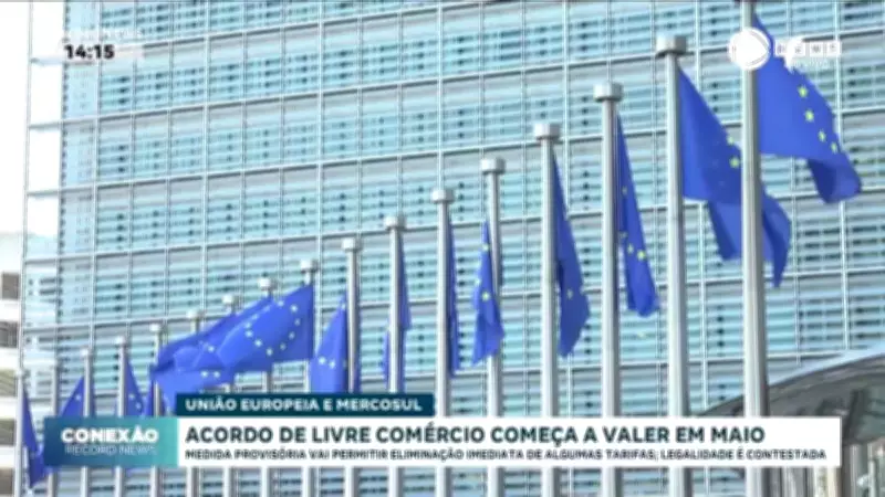Acordo de livre comércio entre União Europeia e Mercosul inicia em maio de forma provisória