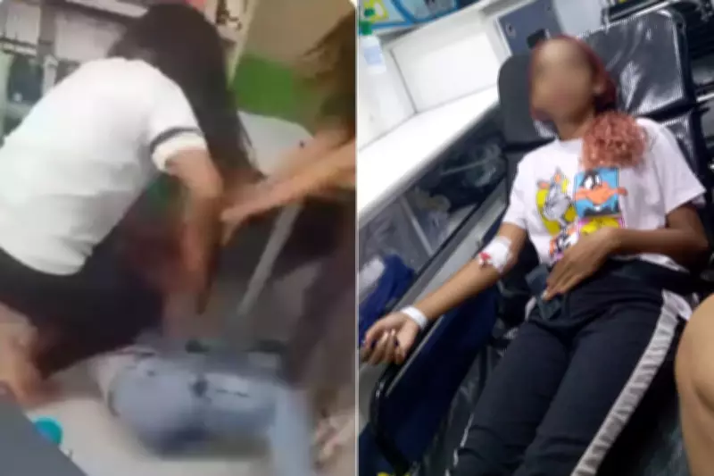 Adolescente de 13 anos sofre agressão brutal dentro de sala de aula em São Vicente
