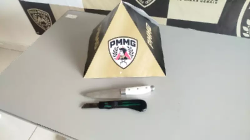 Adolescentes são apreendidos com faca e canivete em escola de Itacarambi após ameaças