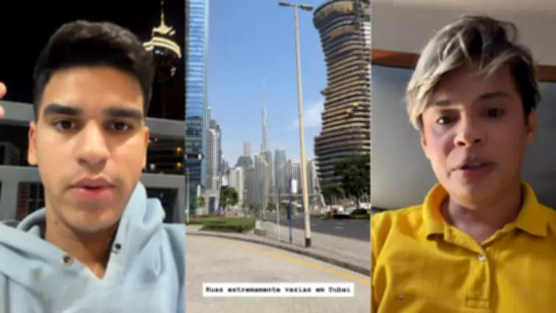 Aeroporto de Dubai vazio e tensão cresce com ataques do Irã no Oriente Médio