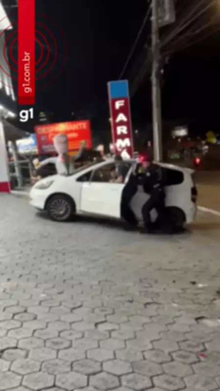 Agente de trânsito sofre lesão após motorista fugir de abordagem em Blumenau