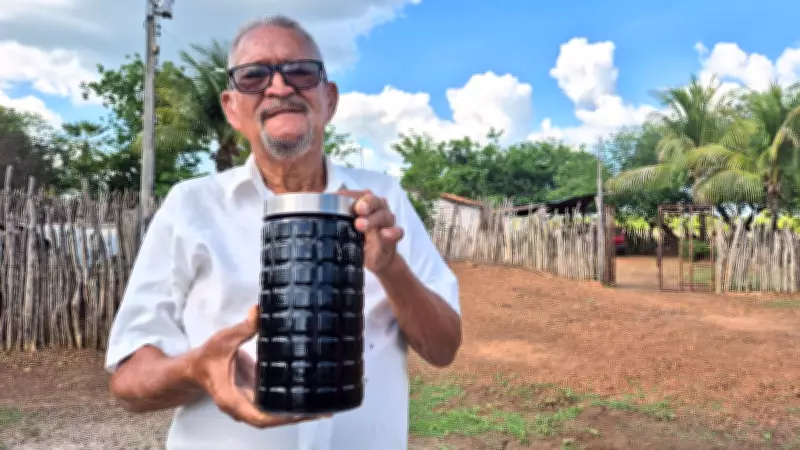 Agricultor do Ceará aguarda análise da ANP após encontrar possível petróleo em sua propriedade