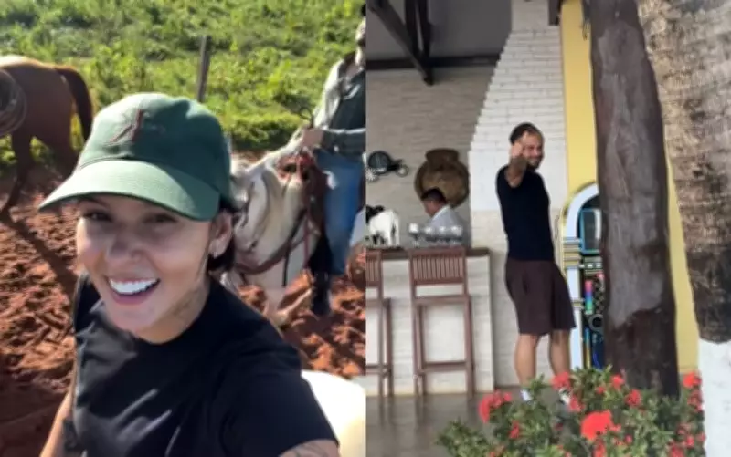 Ana Castela planeja visitar mais vezes a família de Leonardo e Zé Felipe após estadia na fazenda