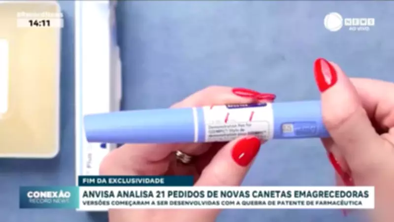 Anvisa avalia 15 pedidos de registro para novas canetas emagrecedoras no Brasil