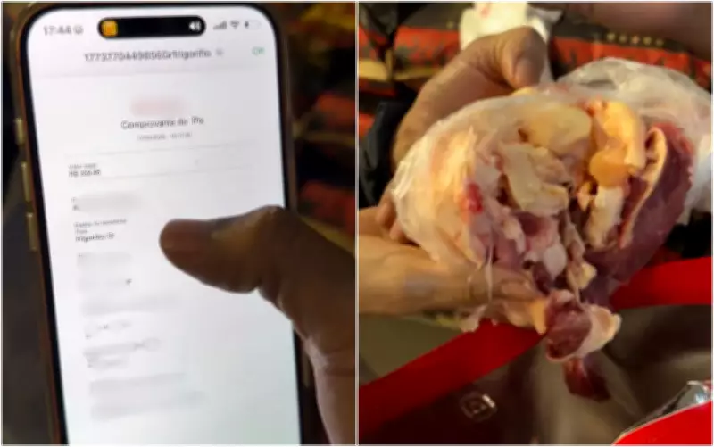 Açougueiro de Goiânia envia restos de carne a cliente após golpe com Pix falso