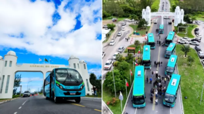 Arraial do Cabo inaugura sistema municipal de ônibus com tarifa fixa de R$ 2