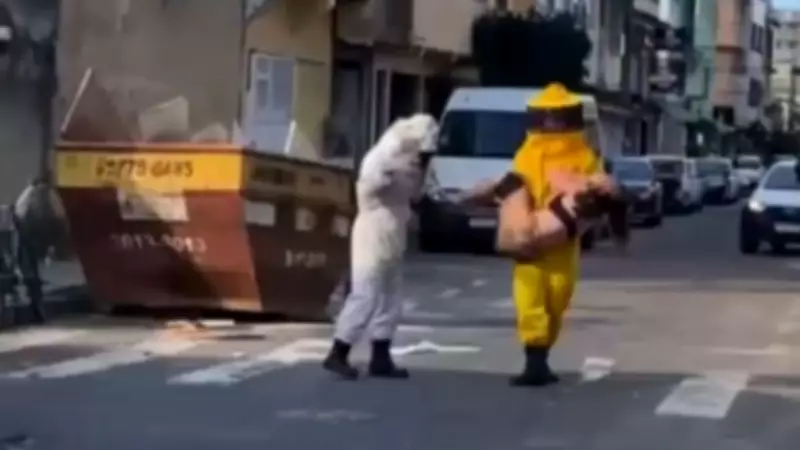 Ataque de abelhas hospitaliza seis pessoas em Vila Velha; Bombeiros isolam área