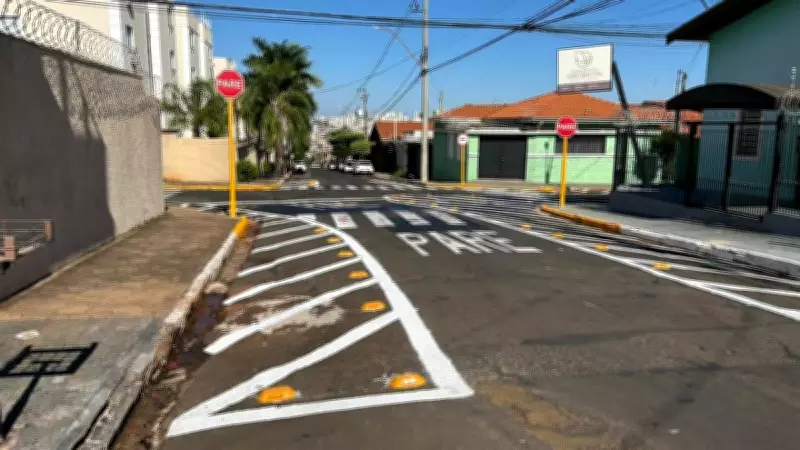 Bauru inicia projeto piloto de 'Rua Acalmada' para reduzir acidentes no Bela Vista