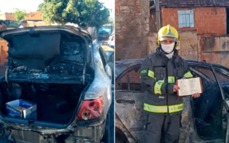 Bíblia permanece intacta após incêndio destruir carro em Caçu, Goiás