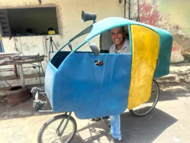 Bicicóptero: invenção de metalúrgico em Mossoró viraliza nas redes sociais