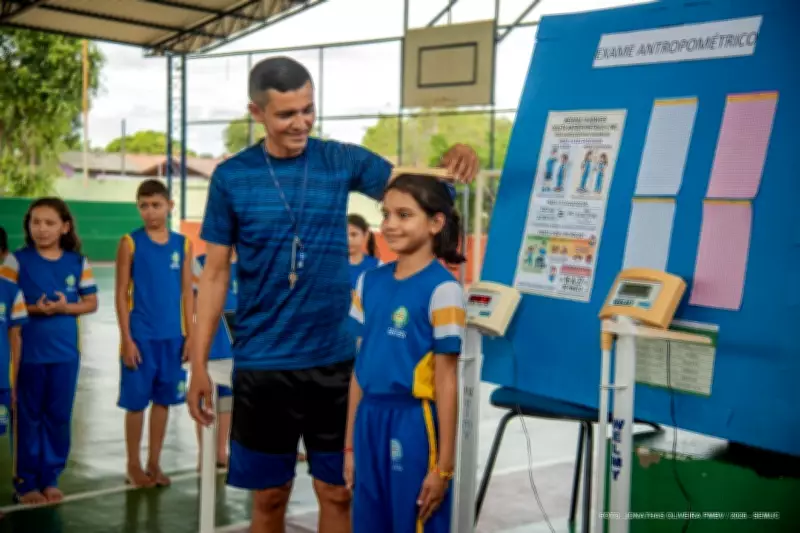 Boa Vista monitora saúde de alunos com avaliação de peso, altura e IMC nas escolas municipais