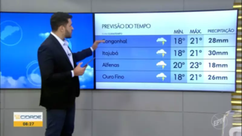 Bom Dia Cidade Sul de Minas apresenta notícias locais e regionais nesta quarta-feira