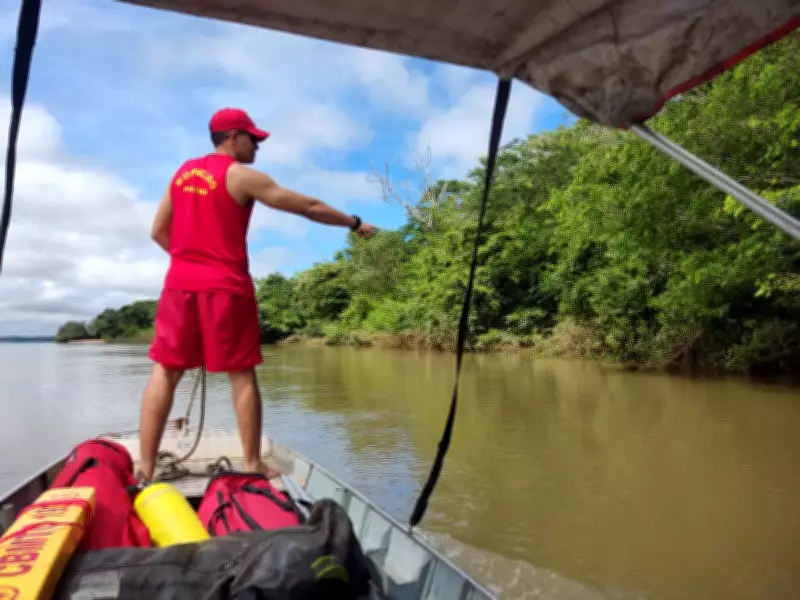 Bombeiros encerram buscas por criança de 4 anos desaparecida no Rio Tocantins em Tocantinópolis