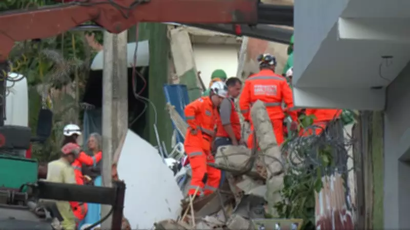 Bombeiros encontram corpo da última vítima de desabamento em casa de repouso de BH