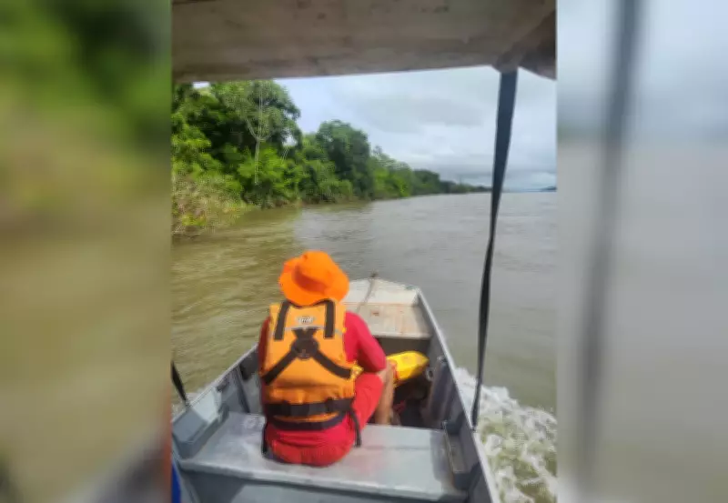 Bombeiros entram no quarto dia de buscas por criança desaparecida no Rio Tocantins